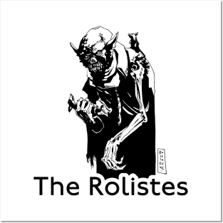 The Rolistes Podcast (Nosferatu B&W) Posters and Art